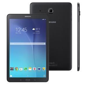 Tablet Samsung Galaxy Tab E 9.6 Wi-Fi SM-T560 com Tela 9.6”, 8GB, Câmera 5MP, GPS, Android 4.4, Processador Quad Core 1.3 Ghz – Preto