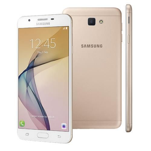 Smartphone Samsung Galaxy J7 Prime Duos Dourado com 32GB, Tela 5.5", Dual Chip, 4G, Câmera 13MP, Leitor Biométrico, Android 6.0 e Processador OctaCore